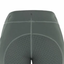 Online Riding World - Legging d'équitation polaire femme Volga gris/ Vert