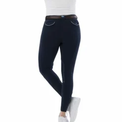 Online Riding World - Pantalon d'équitation enfant Alexandrie Marine