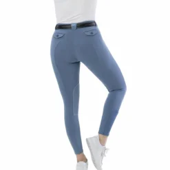 Riding World - Pantalon d'équitation femme Alexandrie Bleu New