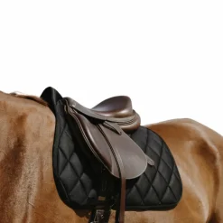 Discount Riding World - Tapis de selle School Noir