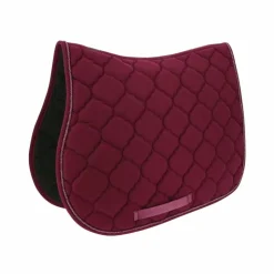Riding World - Tapis de selle Rope Bordeaux Best