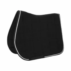 Clearance Riding World - Tapis de selle Corduroy Noir