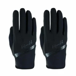 Roeckl - Gants d'équitation Lorraine Noir Clearance