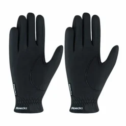 Roeckl - Gants d'équitation Grip Hiver Noir Best