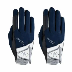 Roeckl - Gants d'équitation Madrid marine New