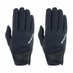 Roeckl - Gants d'équitation Meura Hiver Noir Best