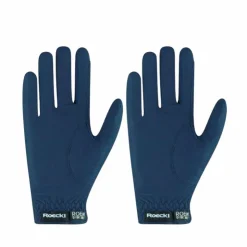 Roeckl - Gants d'équitation junior Grip Marine Discount
