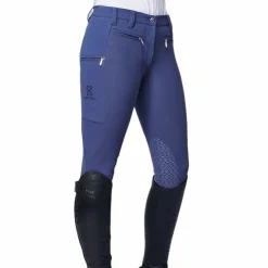 Sabbia Bianca - Pantalon d'équitation femme Venus / bleu Gris Discount