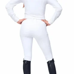 Outlet Sabbia Bianca - Pantalon d'équitation femme Venus Blanc