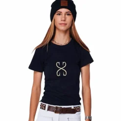 Sabbia Bianca - T-shirt manches courtes femme Aurore Marine