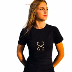 New Sabbia Bianca - T-shirt manches courtes femme Aurore Noir