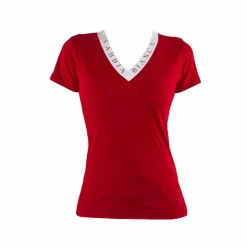 Hot Sabbia Bianca - T-shirt manches courtes femme Adeona Rouge