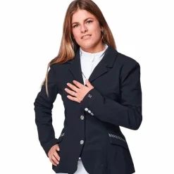 Sabbia Bianca - Veste de compétition femme Giulia Noir Discount