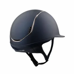 Samshield - Casque d'équitation Shadowmatt 2.0 5 Swaroski Bleu Clearance