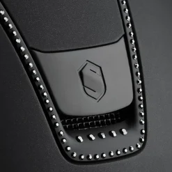 Discount Samshield - Casque d'équitation Miss Shield 2.0 Shadowmatt   300 Swaroski Noir