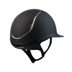 Clearance Samshield - Casque d'équitation Miss Shield 2.0 Shadowmatt  5 Swaroski Noir