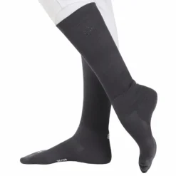 Samshield - Chaussettes d'équitation Balzane Soft asphalt Gris New