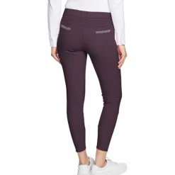 Samshield - Pantalon d'équitation femme Adèle aubergine Bordeaux
