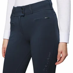 Discount Samshield - Pantalon d'équitation femme Claranova full grip Marine