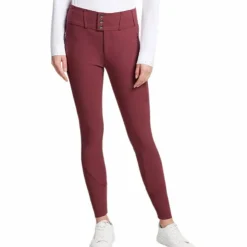 Samshield - Pantalon d'équitation femme Even Sport amarante Violet