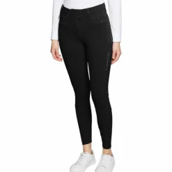 Samshield - Pantalon d'équitation femme Claranova full grip Noir Online