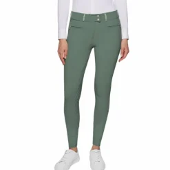 Clearance Samshield - Pantalon d'équitation femme Chloe Crystal pistaccio Vert