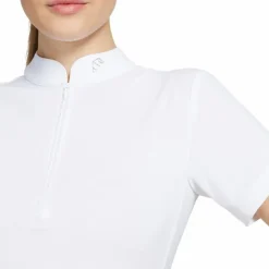 New Samshield - Polo technique femme Bruna Blanc
