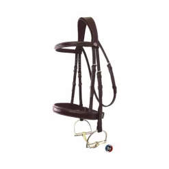 Clearance Antarès Sellier Signature by Antarès - Bridon Hunter Havane