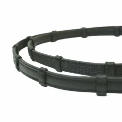 Antarès Sellier Signature by Antarès - Rênes de bride Soft Grip arrêtoirs 16mm Noir Outlet