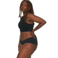 Outlet Smoon - Shorty menstruel Amphitrite flux moyen Noir