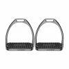 Sprenger - Etriers semelles caoutchouc anthracite 12 cm