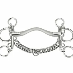 Clearance Sprenger - Mors Pelham Satinox droit passage de langue