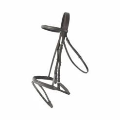 Best TdeT -  Bridon avec rênes Sisley muserolle combinée havane foncé