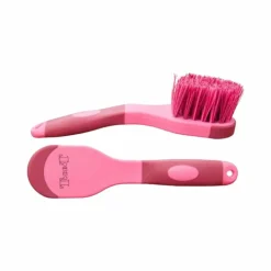 Clearance TdeT - Brosse à pieds bicolore bordeaux/ Rose