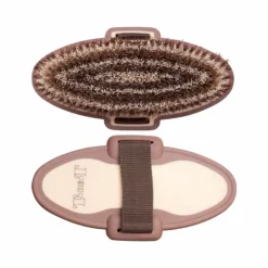 Discount TdeT -  Brosse douce bicolore marron/beige