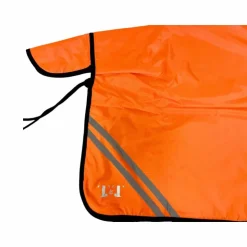 Clearance TdeT - Couvre-reins réfléchissant doublé polaire 0g Orange