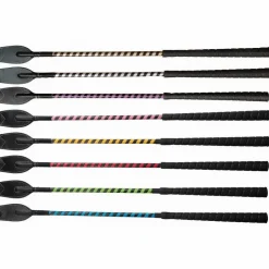 TdeT -  Cravache Sucre d'Orge doré/noir Discount