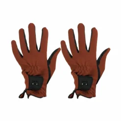 TdeT - Gants d'équitation Club foncé Marron Discount