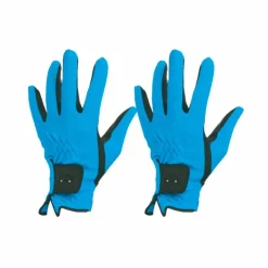 TdeT - Gants d'équitation Club turquoise Bleu