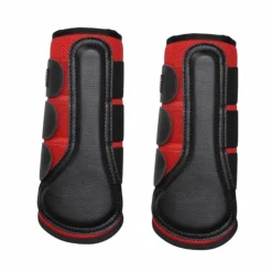 Hot TdeT - Guêtres Mesh & Néoprène x2 Rouge