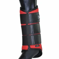 Hot TdeT - Guêtres Mesh & Néoprène x2 Rouge