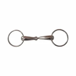 TdeT - Mors 2 anneaux creux acier nickelé