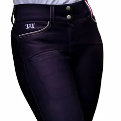 TdeT - Pantalon d'équitation femme Ultime Noir Clearance