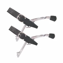 TdeT - Éperons en inox avec embout caoutchouc femme Gris New