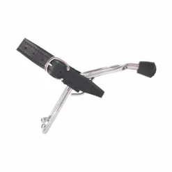 TdeT - Éperons en inox avec embout caoutchouc femme Gris New