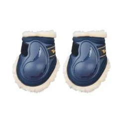 TdeT - Protège boulet Design - Doublé en mouton synthétique marine Hot