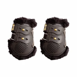 Discount TdeT - Protèges boulet Proteck' Compet doublure mouton noir/noir