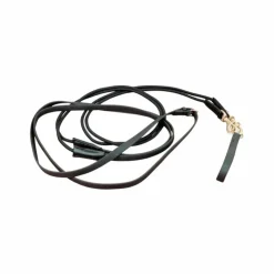 TdeT - Rênes Allemandes Mixtes Biotack® et Corde noir uni Online