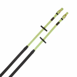 TdeT - Rênes Biotack® caoutchouc vert tilleul Discount