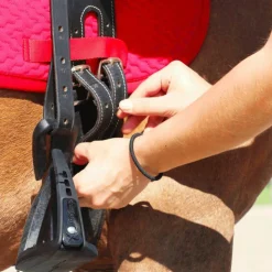 TdeT - Tapis de selle Thérèse Rouge Sale